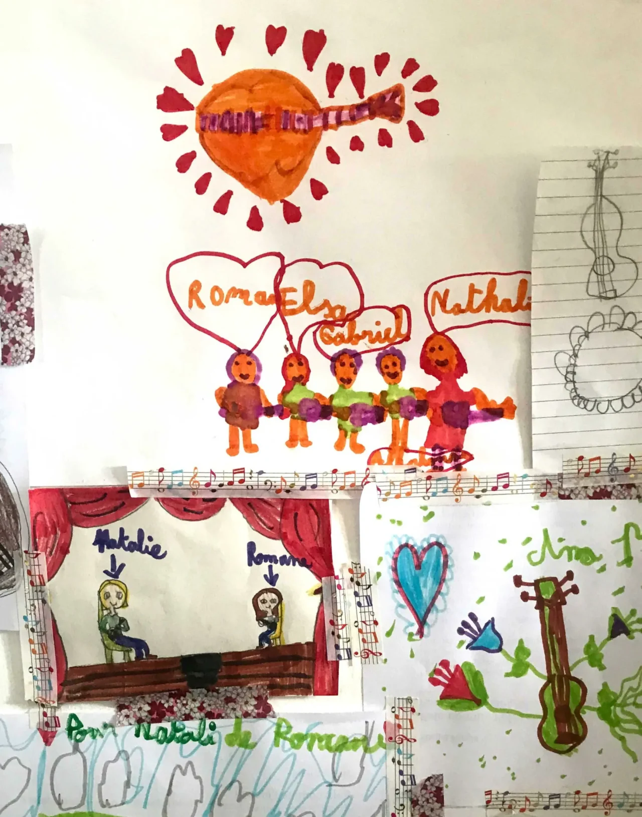 Cours enfants chant et ukulélé